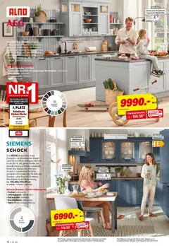 Höffner - Höffner: Möbelangebote ab 23.12.2025 gültig | Seite: 10 | Produkte: Siemens, AEG, Einbauküche, Kühlschrank