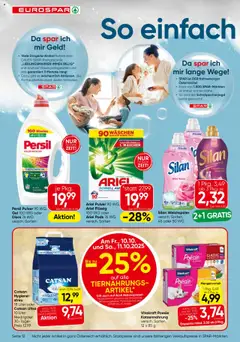 Eurospar Flugblatt ab 09.10.2025 gültig | Seite: 12