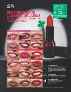 Vista previa Barra de Labios Ultra Matte, Barra de Labios Ultra Matte 3,6 g válido desde el 01.03.2026 | Página: 31