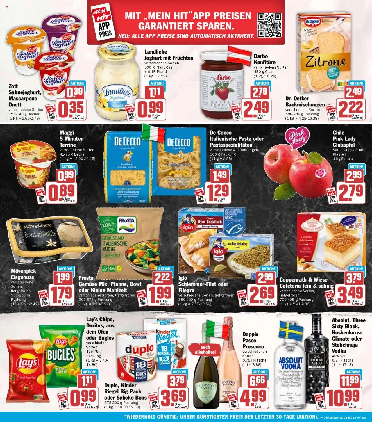 HIT Prospekt 	 - gültig ab dem 25.08.2025 | Seite: 18 | Produkte: Küche, Zitrone, Landliebe joghurt, Bourbon