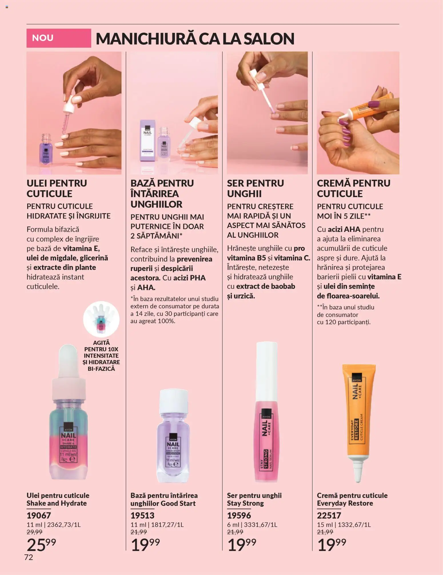 Noul catalog Avon – valabil de la 01.03.2026 | Pagină: 74 | Produse: Serum, Cremă, Ulei, Shake