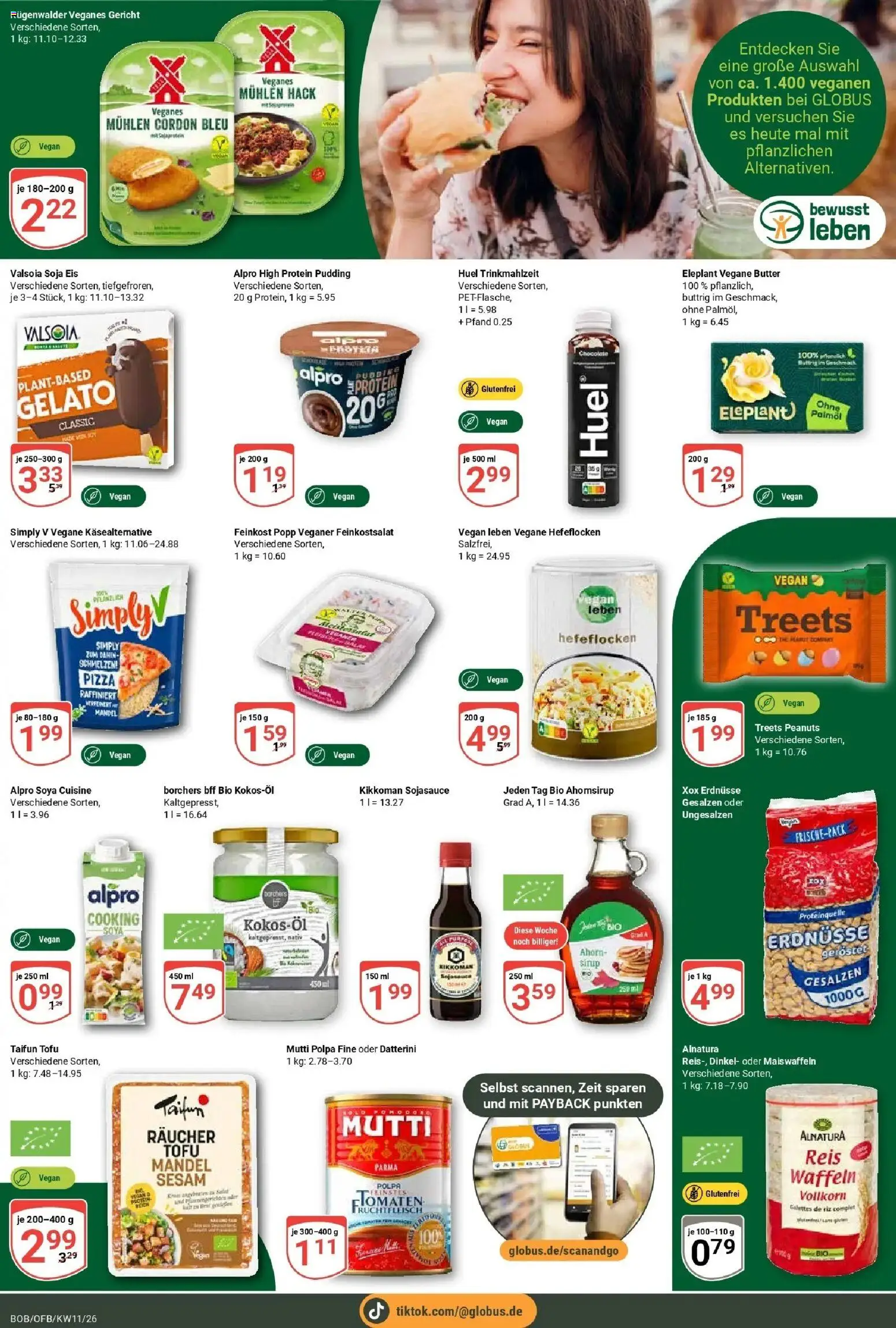 Globus prospekt Bobenheim-Roxheim	 – gültig ab 09.03.2026 | Seite: 15 | Produkte: Sirup, Alpro, Pizza, Eis