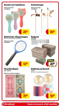  | Pagina: 49 | Producten: Pet, Lamp, Handdoek, Batterijen