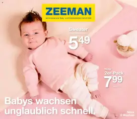 Zeeman Babyprospekt gültig ab dem 18.07.2025