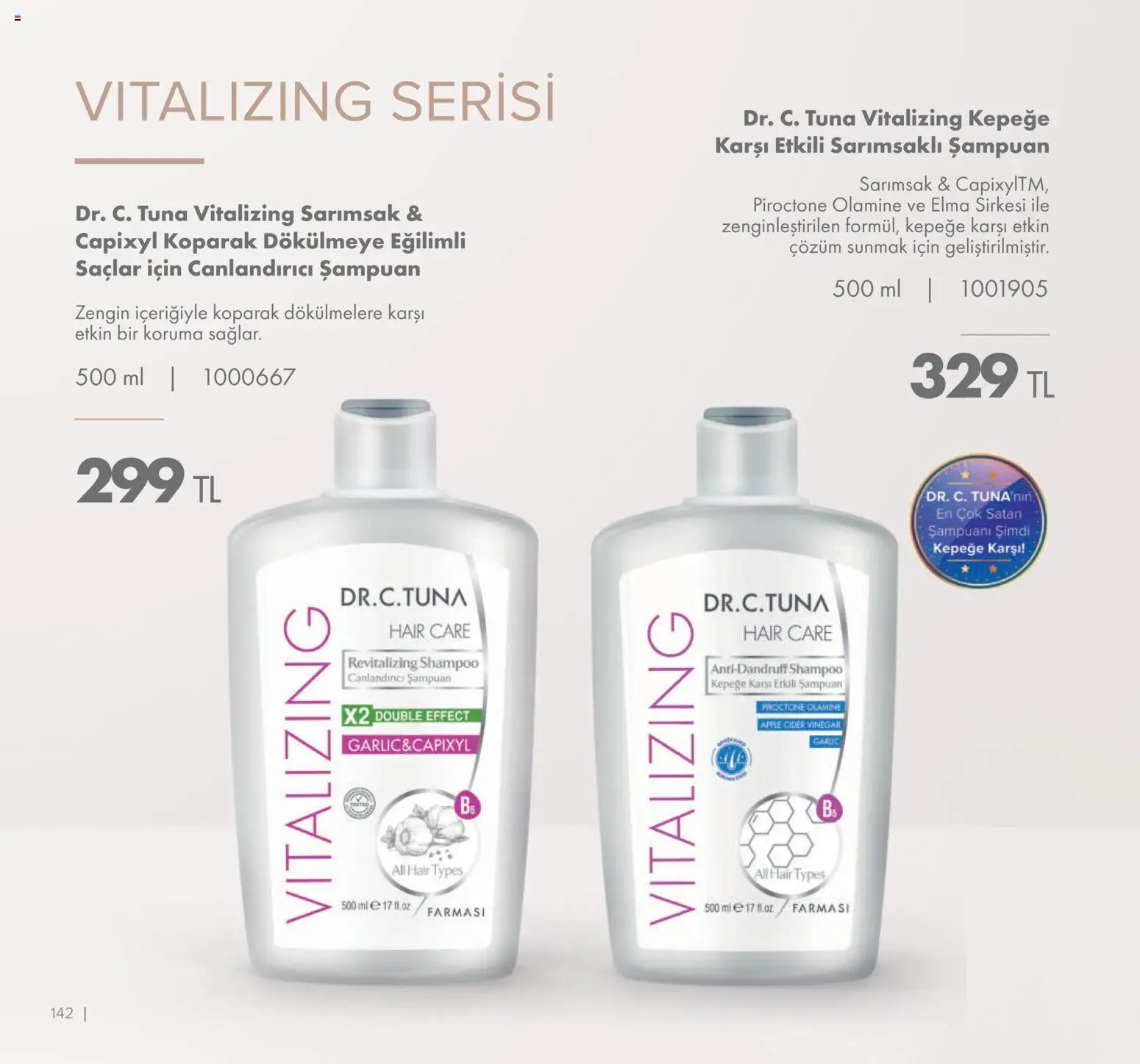 Farmasi Katalog - 01.01.2026 tarihinden itibaren geçerlidir | Sayfa: 142 | Ürünler: Şampuan, Elma sirkesi, Elma, Sarımsak