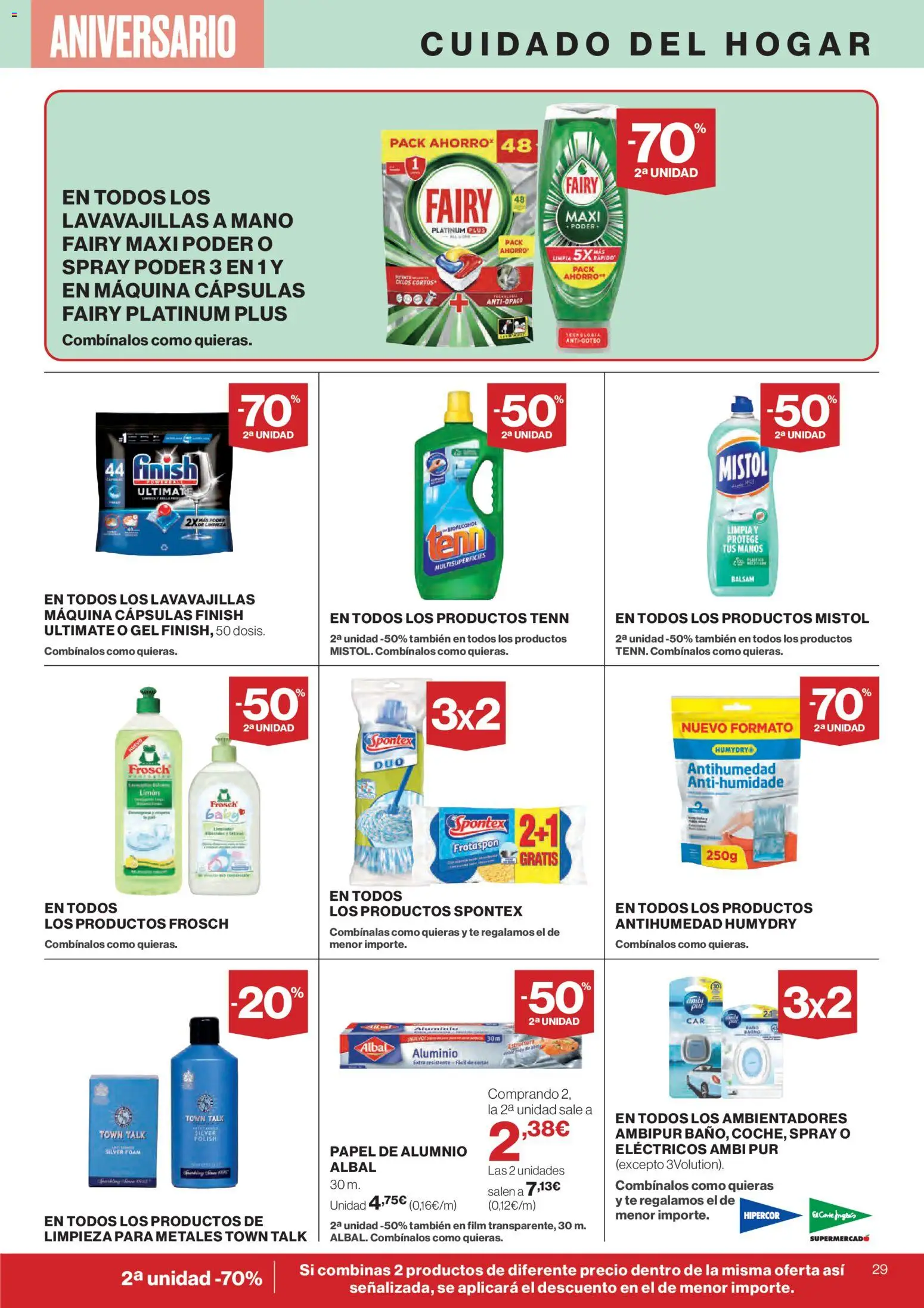 El Corte Inglés ofertas │ válido desde el 06.11.2025 | Página: 39 | Productos: Té, Lavavajillas