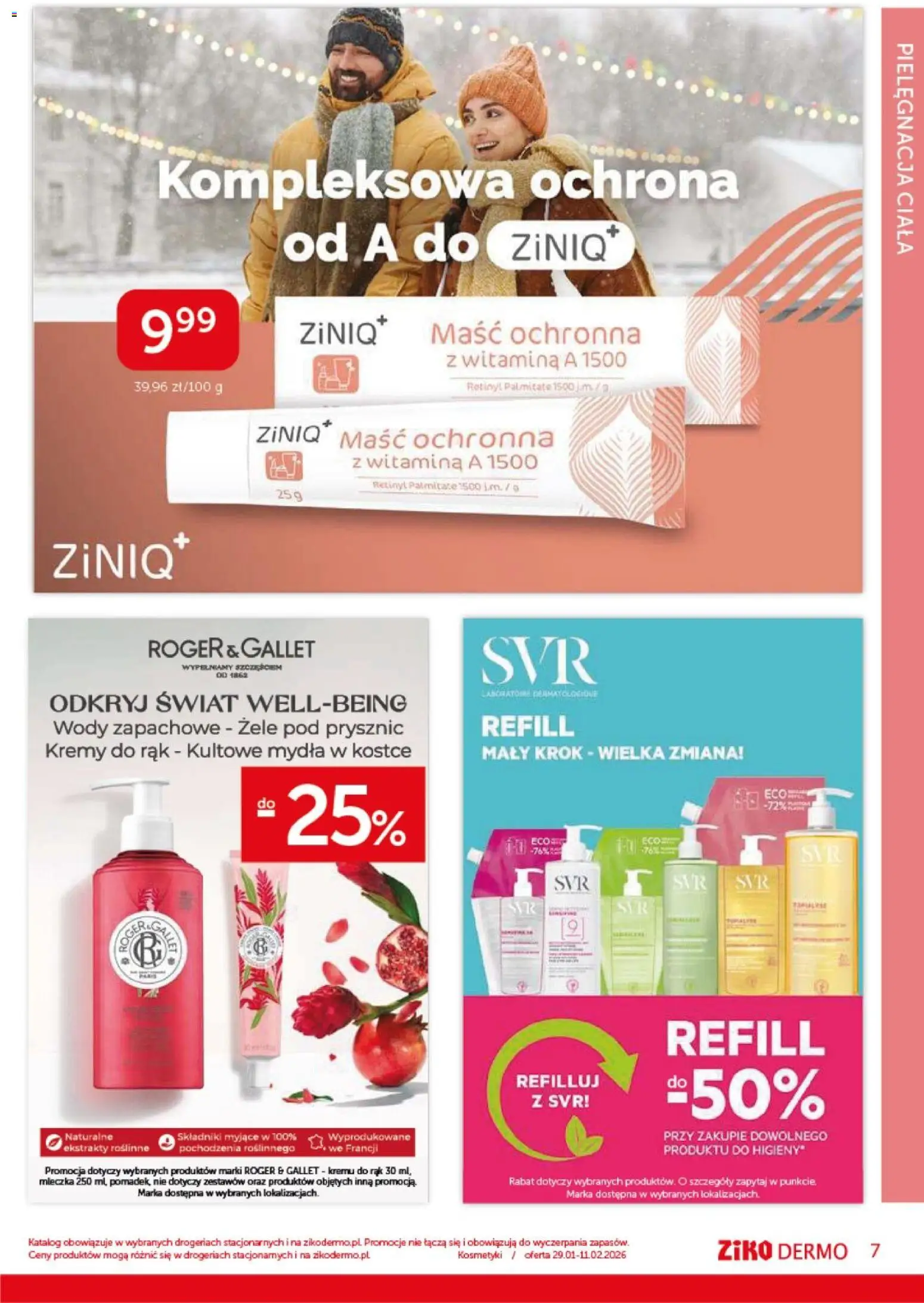 Ziko Gazetka od 29.01.2026 | Strona: 7 | Produkty: Kosmetyki, Prysznic