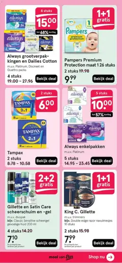 Therme en Vogue deodorant, bijv. Vogue Woman Extravagant Parfum deodorant spray 150 ml - Voorbeeld van een folder van Etos, geldig van 23.02.2026 | Pagina: 31 | Producten: Deodorant, Kan, La, Parfum