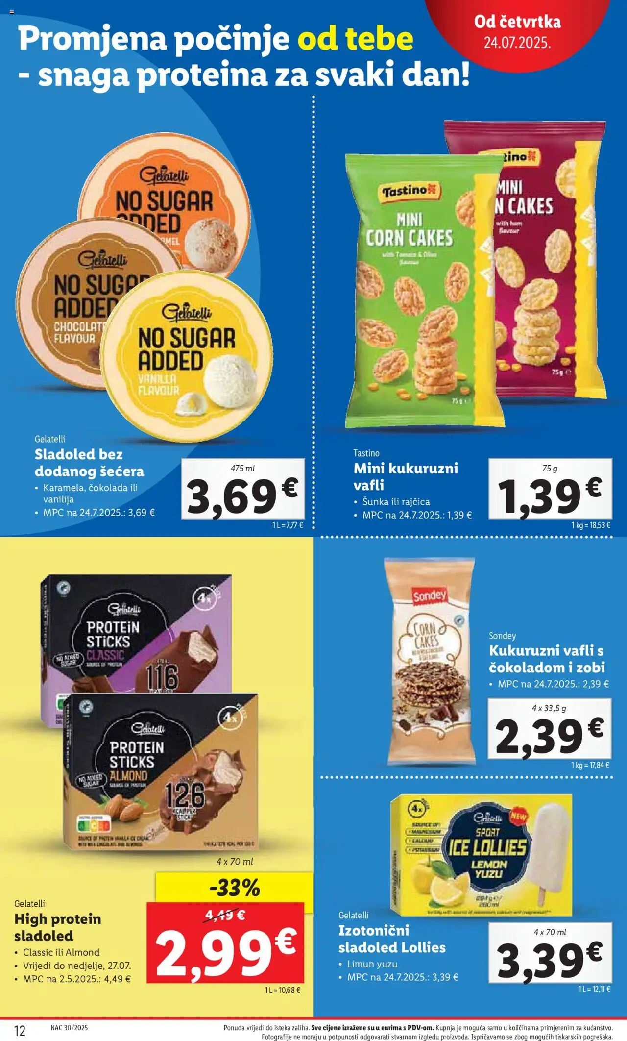 Lidl katalog | vrijedi od 24.07.2025 | Stranica: 12 | Proizvodi: Čokolada, Šunka, Limun, Rajčica