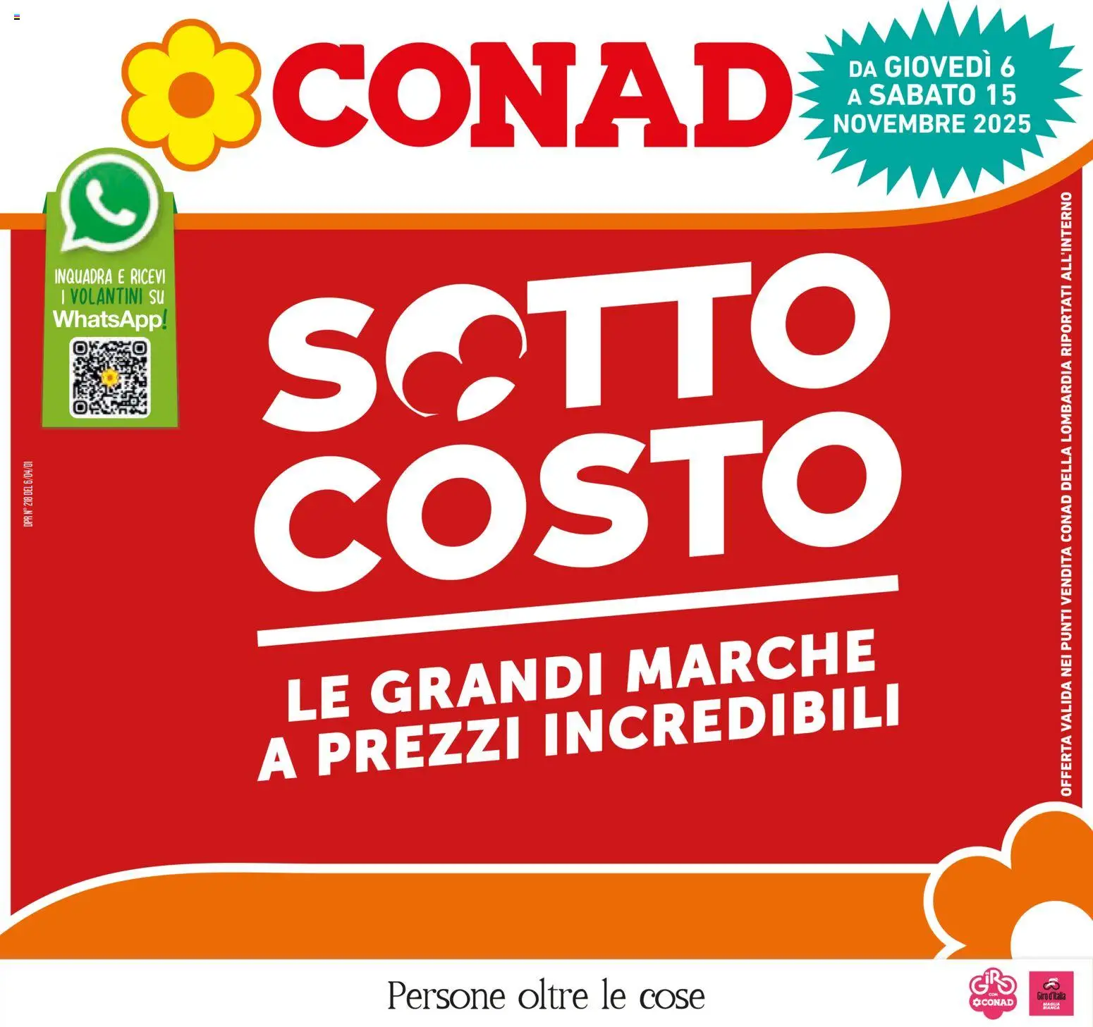 Volantino Conad del 06.11.2025 | Pagina: 1