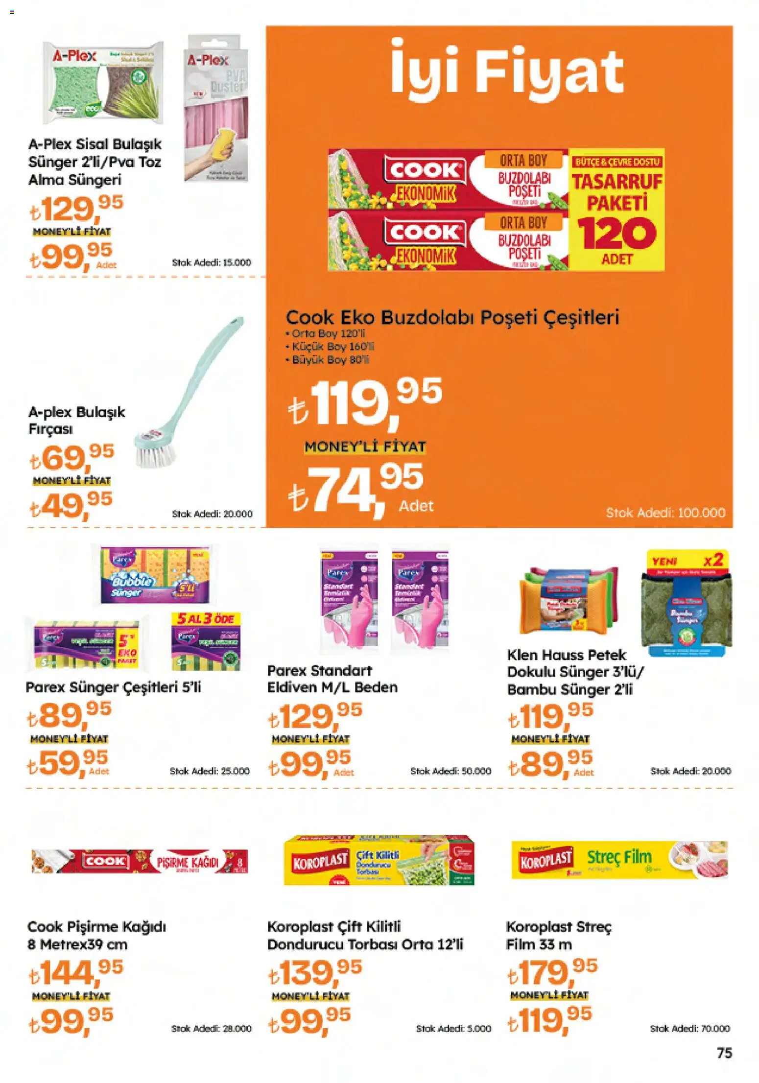 Migros Katalog - Migroskop - 12.02.2026 tarihinden itibaren geçerlidir | Sayfa: 75 | Ürünler: Eldiven, Buzdolabı, Dondurucu