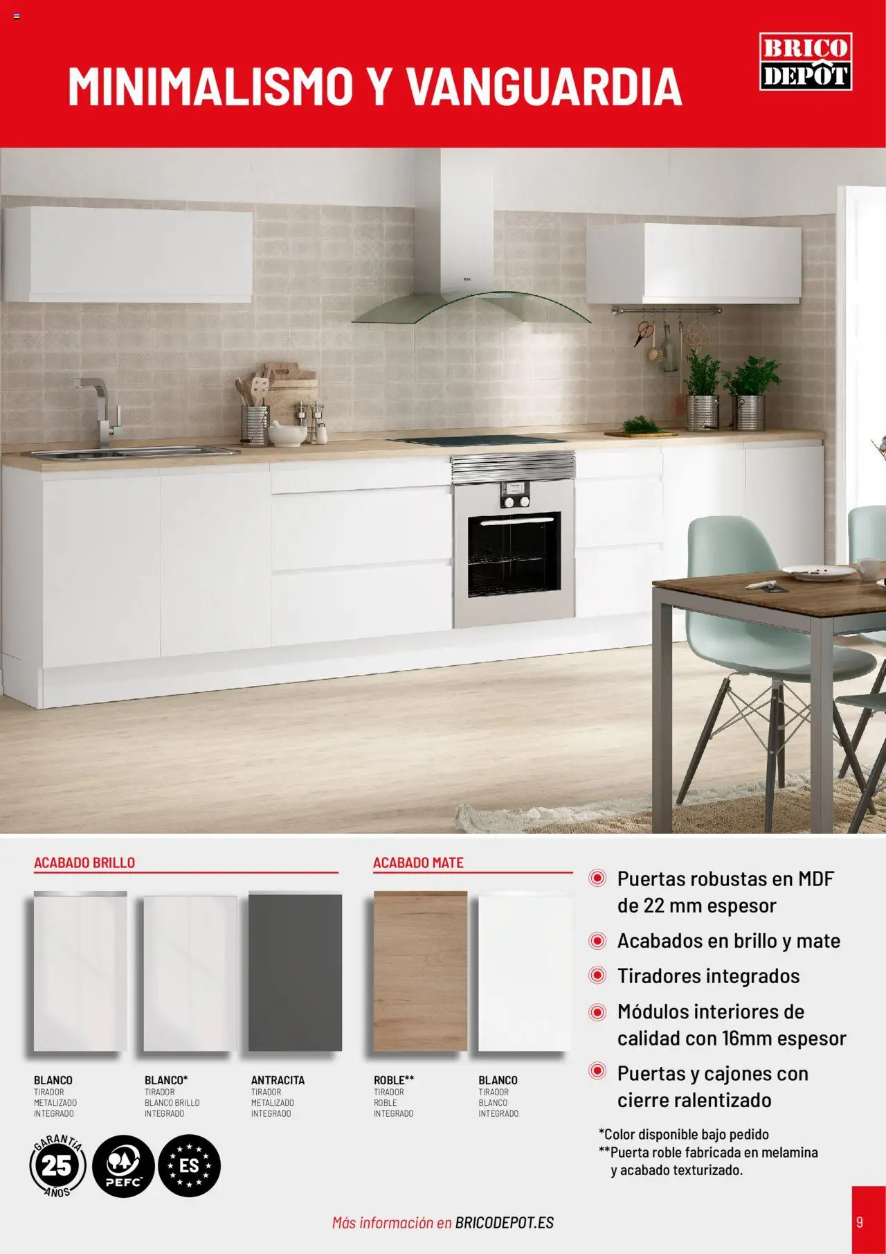 Brico Depôt Cocinas │ válido desde el 01.04.2025 | Página: 9