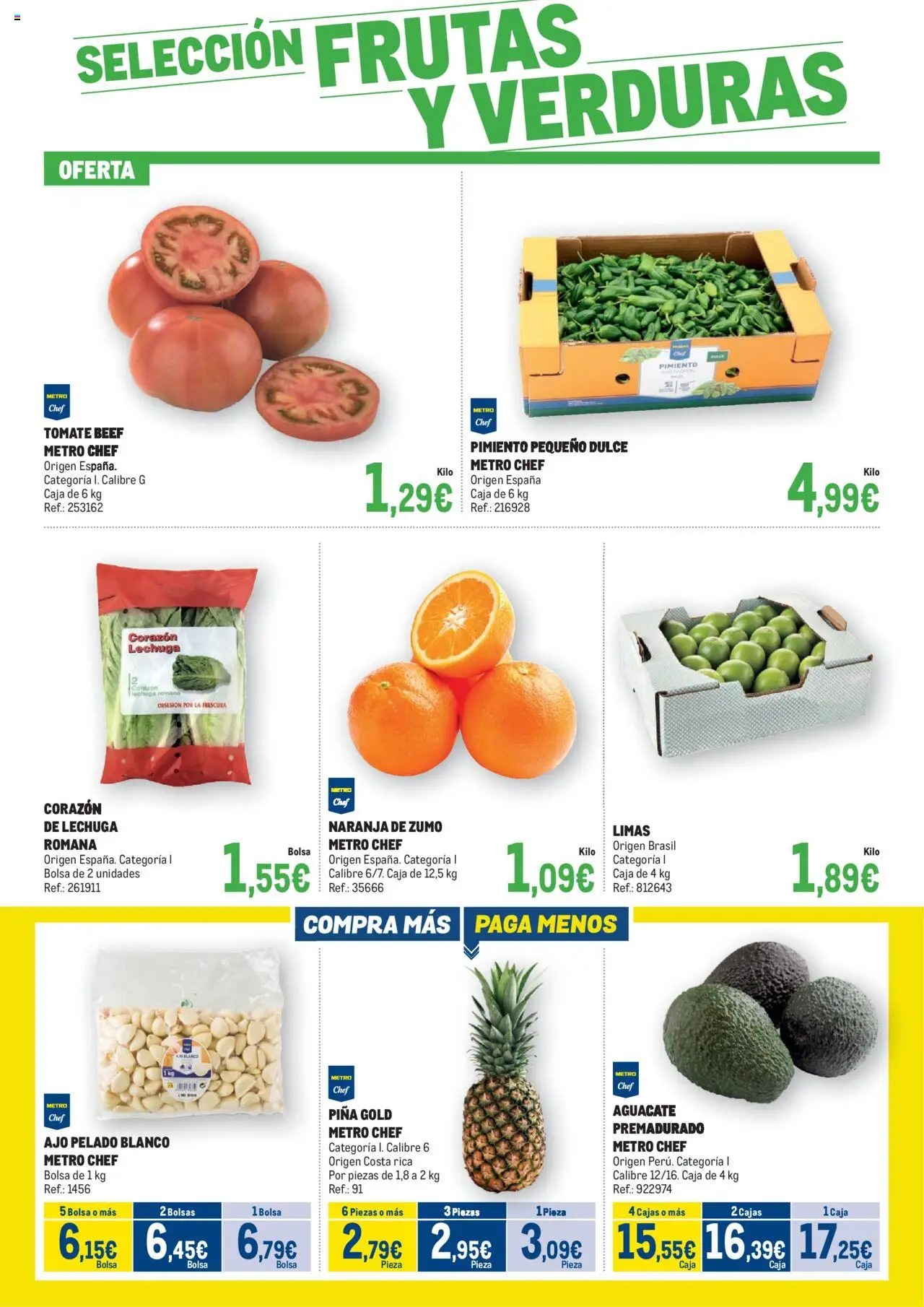 Makro - Fresco Norte │ válido desde el 24.06.2025 | Página: 3 | Productos: Piña, Μαξιλάρι λαιμού, Κάδος απορρυμάτων, Ροζ πιπέρι