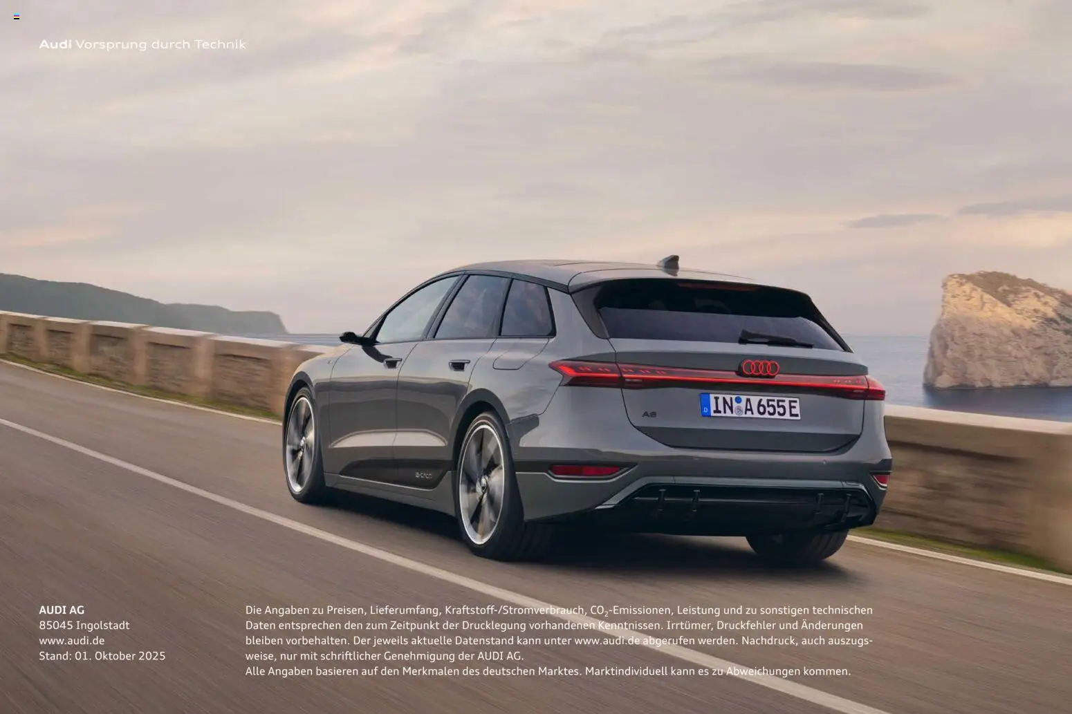Audi  A6 e-tron – gültig ab 01.10.2025 | Seite: 170