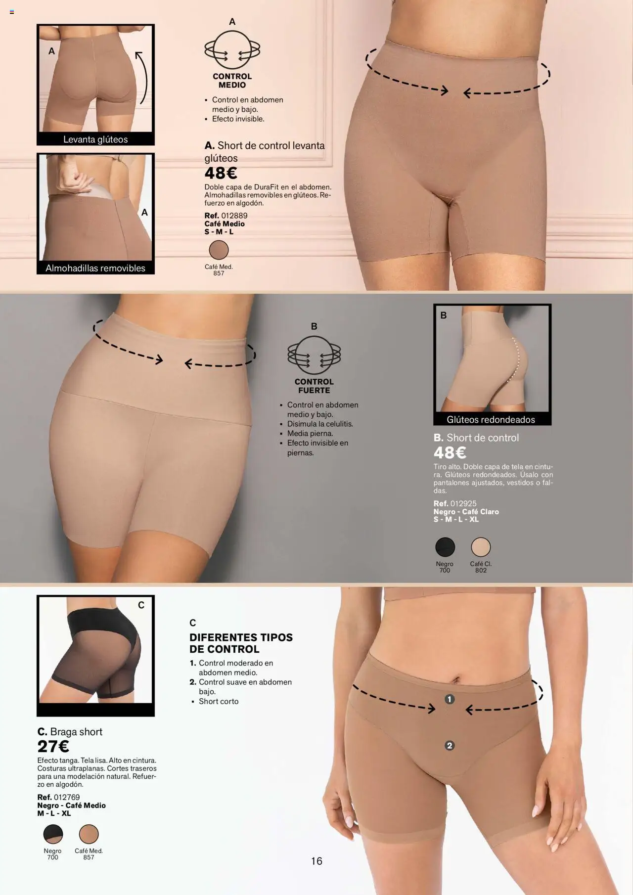 Leonisa folleto │ válido desde el 01.07.2025 | Página: 16 | Productos: Pantalones, Café, Braga