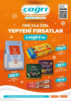 19.12.2025 tarihinden itibaren geçerli olan Çağrı Market kataloğu önizlemesi