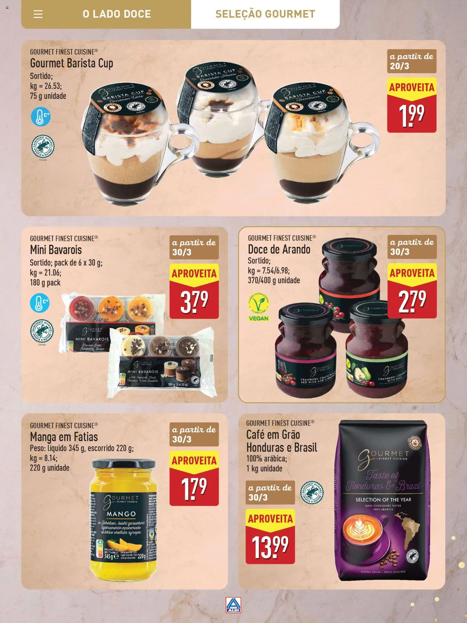 Aldi Especial Páscoa │ válido de 11.03.2026 | Página: 29 | Produtos: Café, Chocolate