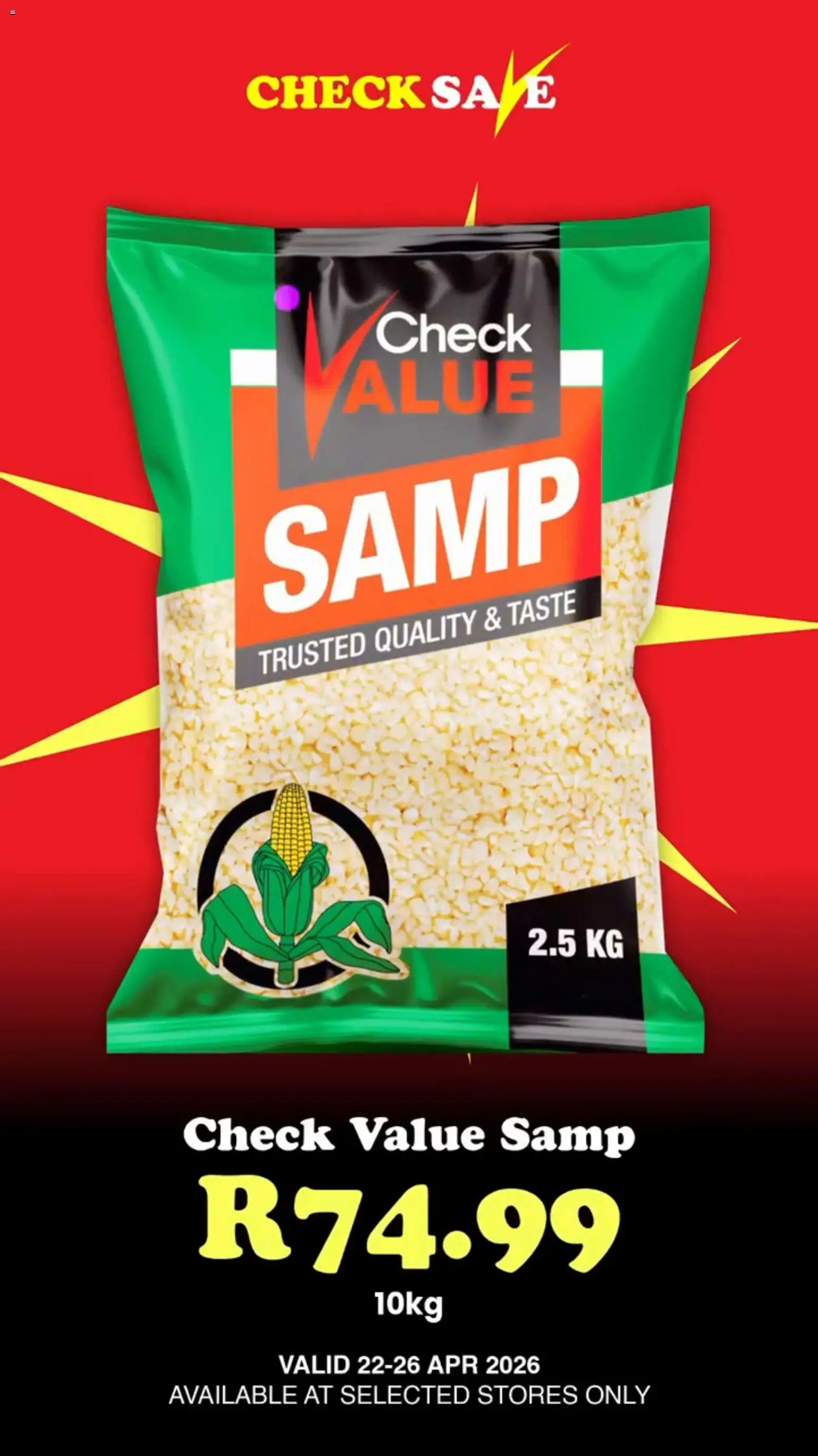 New Check Save catalogue – valid from 22.04.2026 | Page: 1