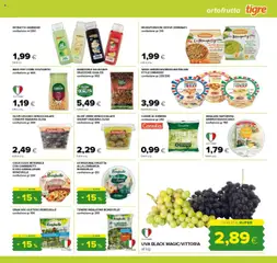 Volantino Tigre del 24.07.2025 | Pagina: 3 | Prodotti: Olive, Mandorle, Uva, Pop corn