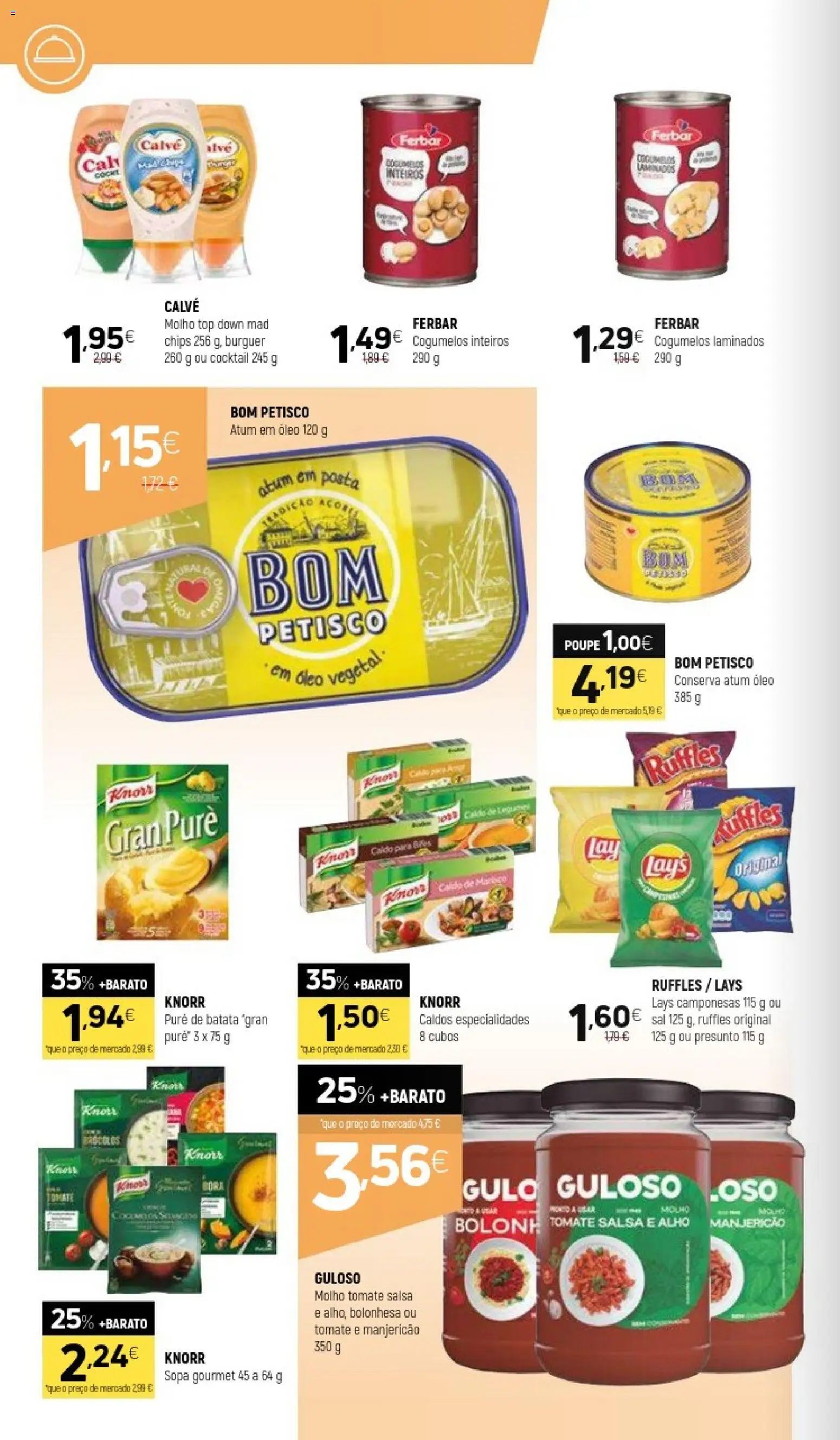 Coviran - folheto │ válido de 24.02.2026 | Página: 8 | Produtos: Batata, Knorr, Óleo, Cogumelos
