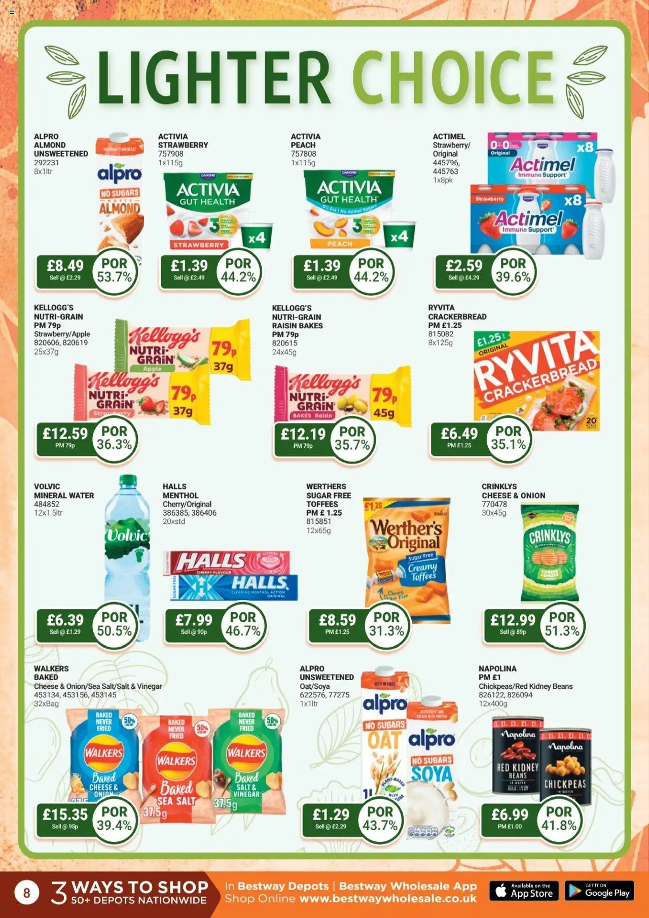  | Page: 8 | Products: Chickpeas, Retek, Papier carton, Sea salt