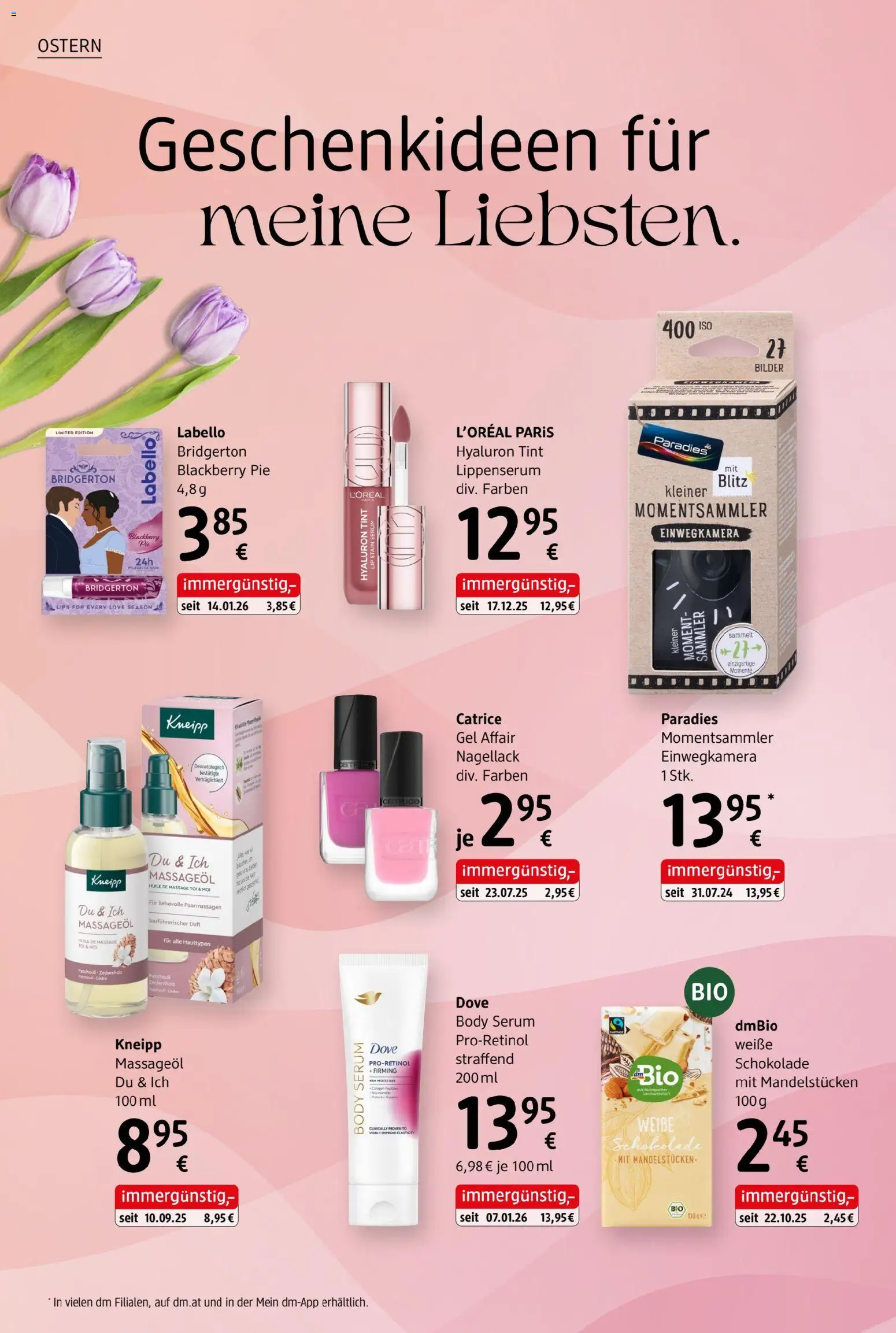 dm drogerie markt Journal März 2026 gültig ab 12.03.2026 | Seite: 18 | Produkte: Duft, Nagellack, Schokolade