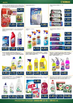 Kubas leidinys│galioja nuo 12.08.2025 | Puslapis: 17 | Prekių: Muilas, Dėmių valiklis, Ploviklis, Jautiena