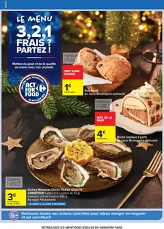 Carrefour - Prévisualisation de Carrefour catalogue Apero dinatoire valide à partir de 02.12.2025 | Page: 31 | Produits: Poissonnerie, Pain, Huîtres