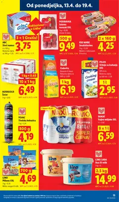 PODRAVKA Salama narezak XXL, 1 kg = 18.98 Zimska ili čajna 500 g - Pregled kataloga iz trgovine Lidl, vrijedi od 13.04.2026 | Stranica: 13