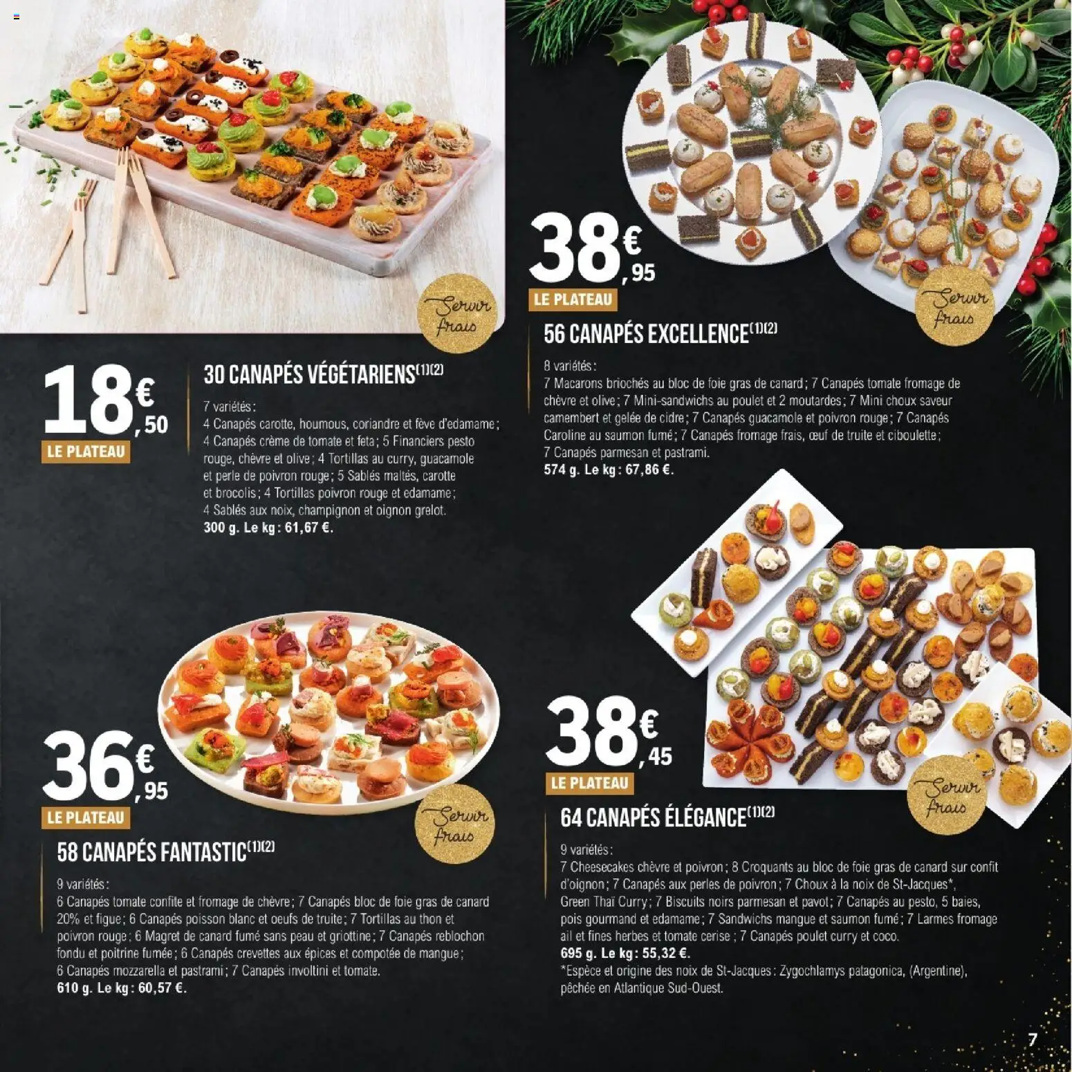 {H1} | Page: 7 | Produits: Magret de canard, Macarons, Oignon, Carotte