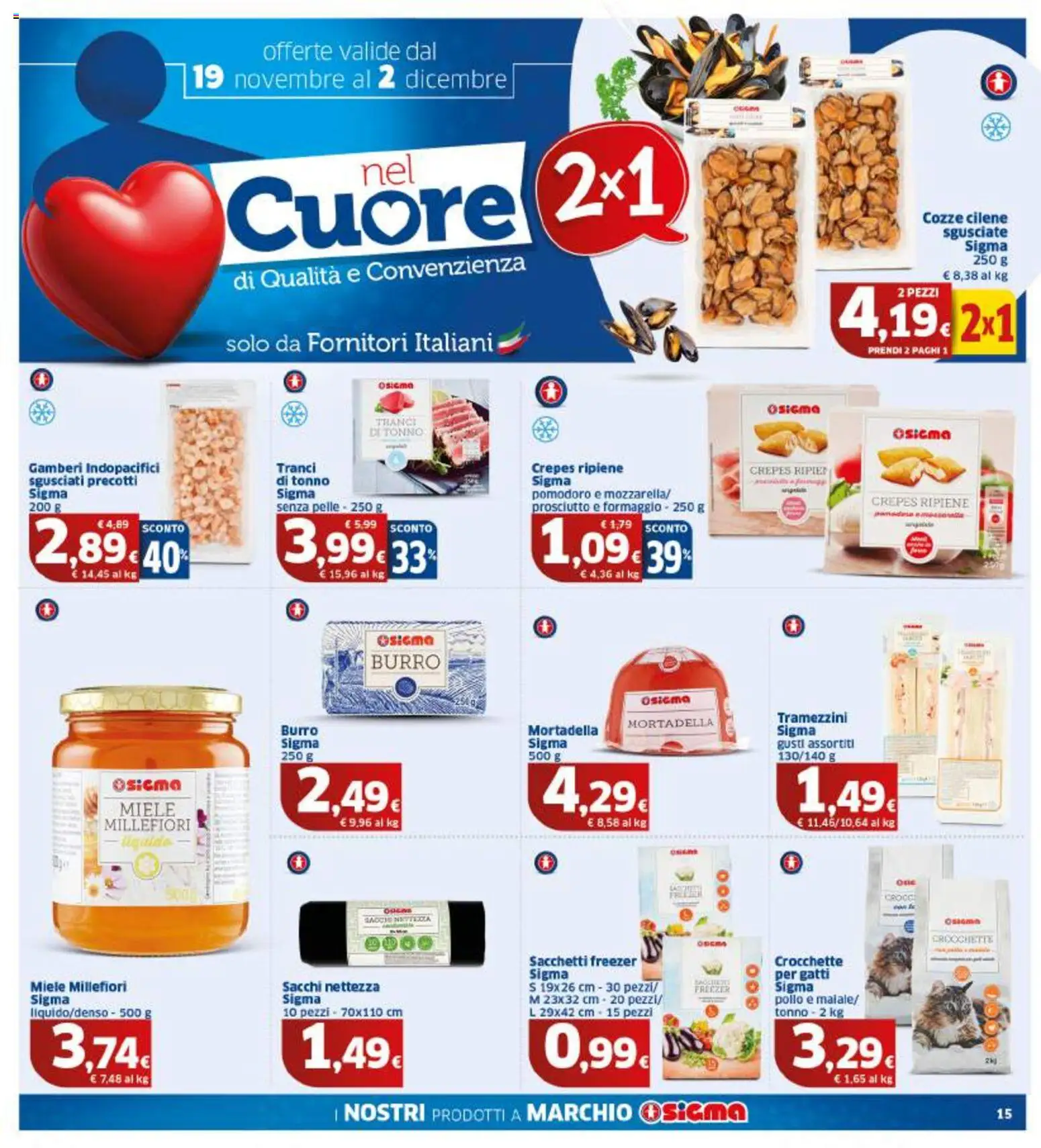 Volantino SIGMA del 19.11.2025 | Pagina: 15