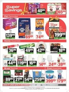 Superspar specials catalogue – valid from 08.12.2025 | Page: 19 | Products: Car wash, Cat food, Dog food