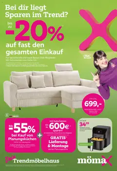 Mömax Prospekt aktuell ab 21.10.2025 gültig