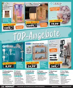 Norma Bestellmagazin September 2025 – gültig ab 01.09.2025 | Seite: 24 | Produkte: Top, USB, Ofen, Wandregal