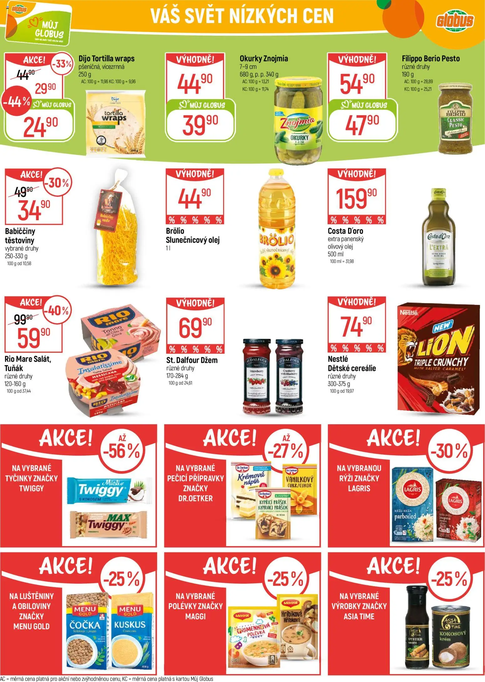 Globus leták - Praha-Štěrboholy od 28.01.2026 | Strana: 18 | Produkty: Olivový olej, Olej, Tortilla wraps, Krém