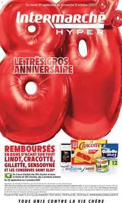 Intermarché - Prévisualisation de Intermarché - C'est encore notre très gros anniversaire valide à partir de 30.09.2025