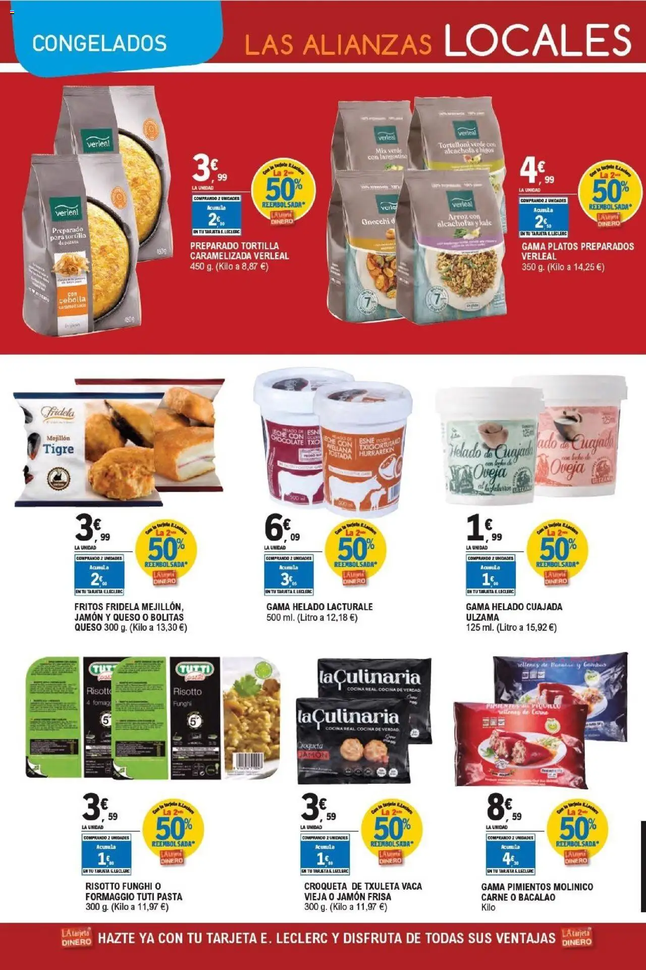 E.Leclerc folleto │ válido desde el 22.10.2025 | Página: 8 | Productos: Queso, Jamón, Arroz, Langostino