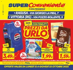Anteprima del volantino SuperConveniente Ragusa/Vittoria catalogo valido a partire dal 13.10.2025