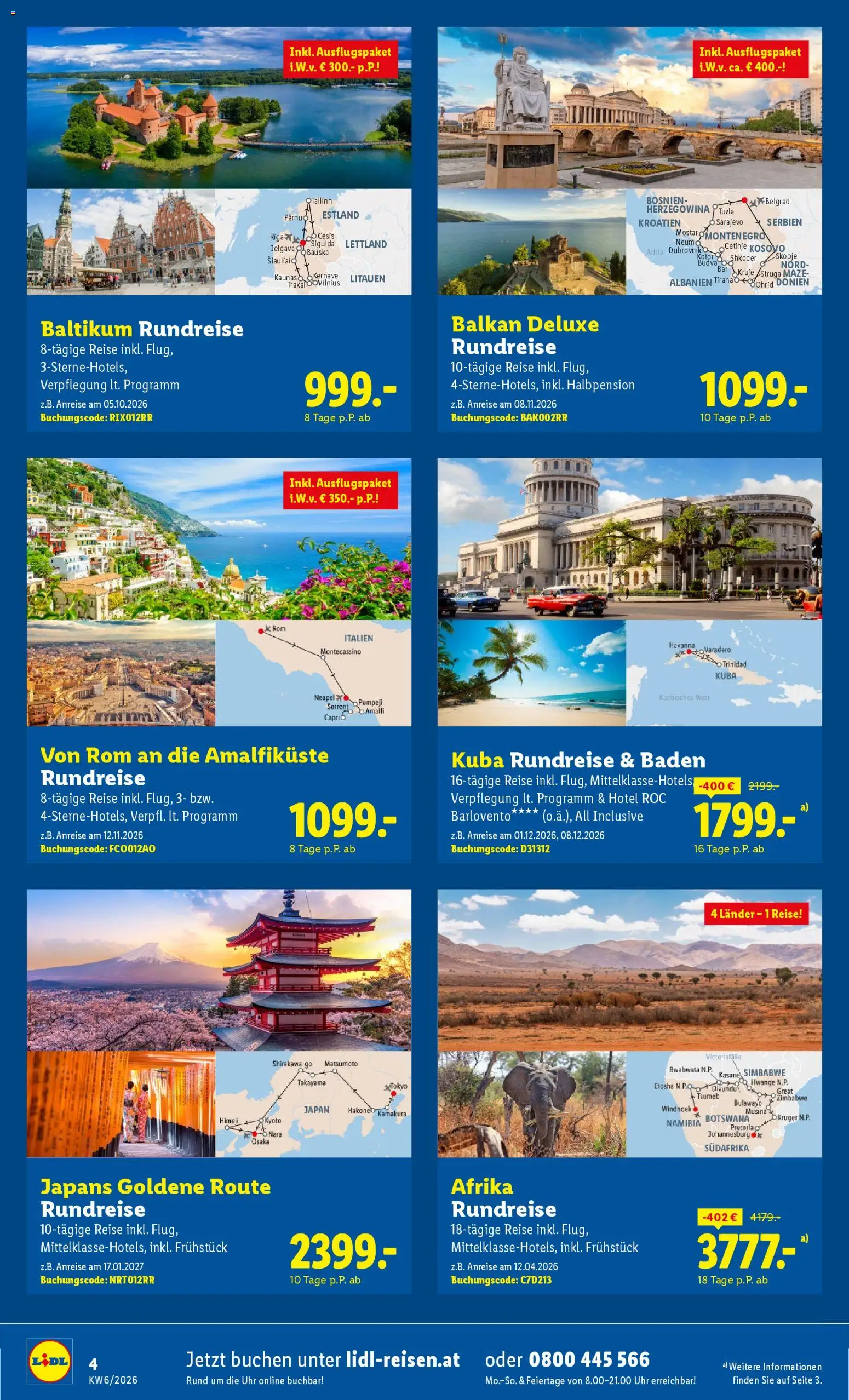 Lidl Frühbucher-Highlights gültig ab 02.02.2026 | Seite: 4 | Produkte: Uhr