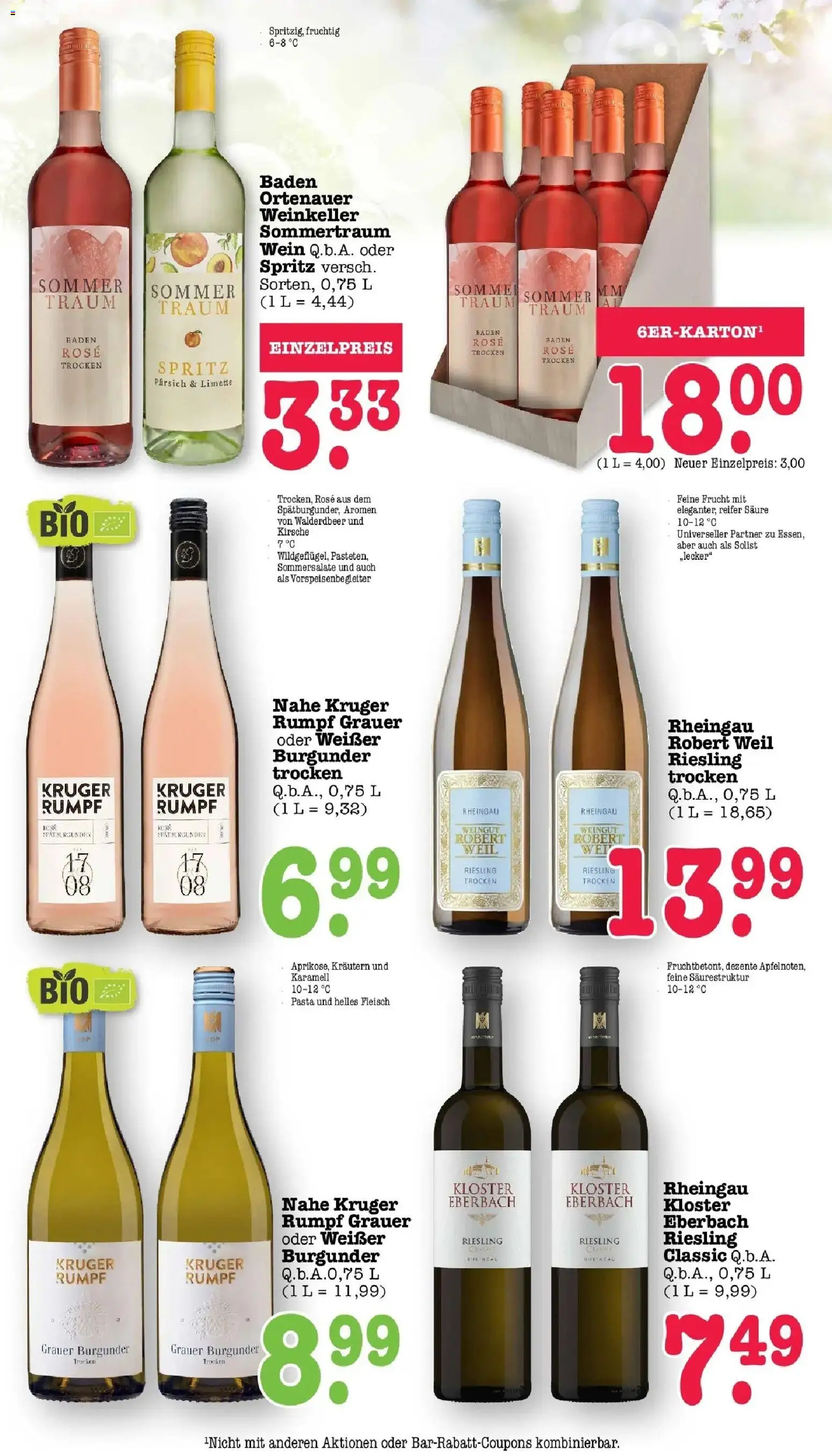 Edeka prospekt Offenbach	 – gültig ab 30.03.2026 | Seite: 63 | Produkte: Pfirsich, Limette, Pasta, Wein