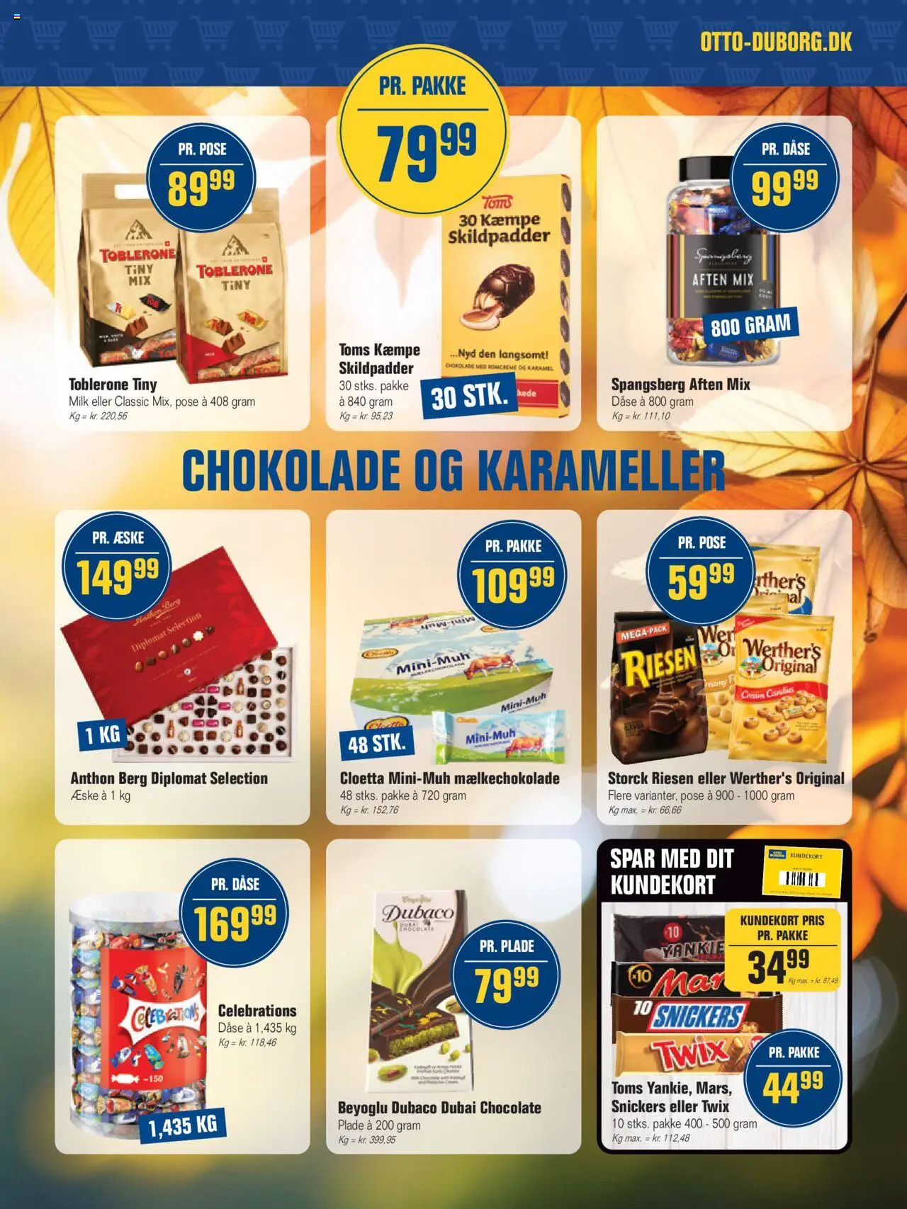 Otto Duborg tilbudsavis – gyldig fra 09.10.2025 | Side: 9 | Produkter: Chokolade, Karameller