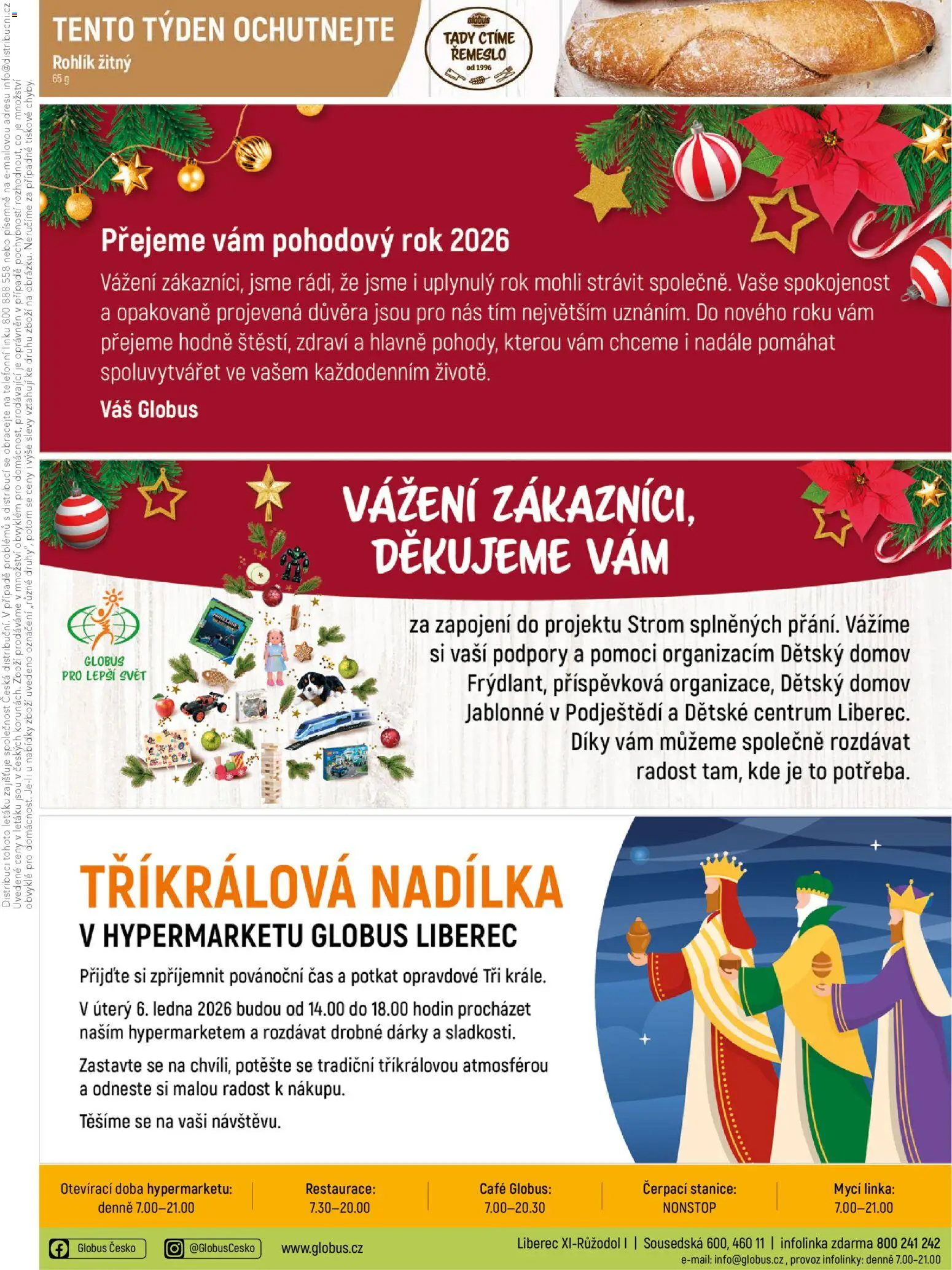 Globus leták - Liberec od 02.01.2026 | Strana: 29 | Produkty: Globus, Rohlík