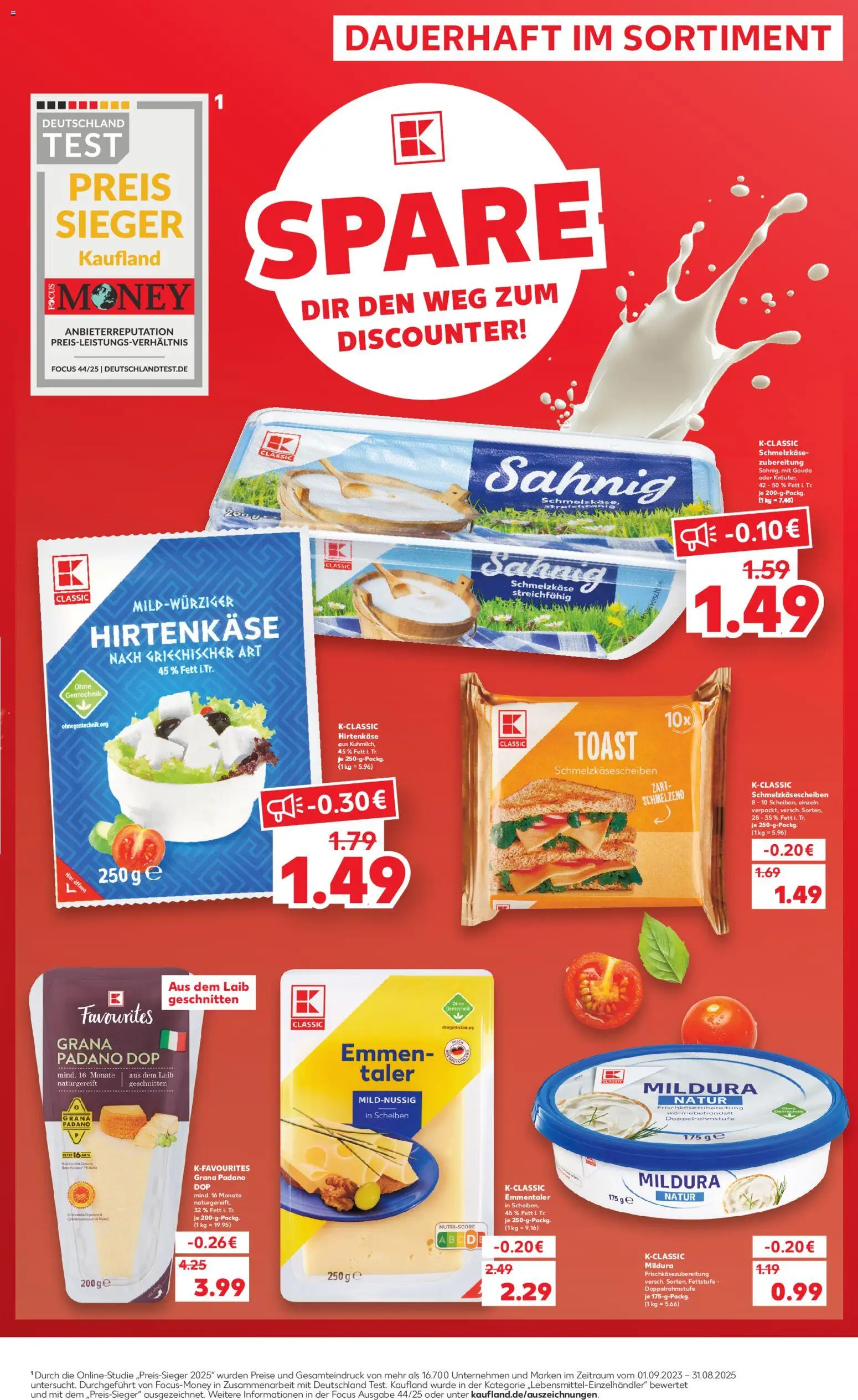 Kaufland Prospekt Rostock	 – gültig ab 17.04.2026 | Seite: 2 | Produkte: Feta, Toast, Gouda
