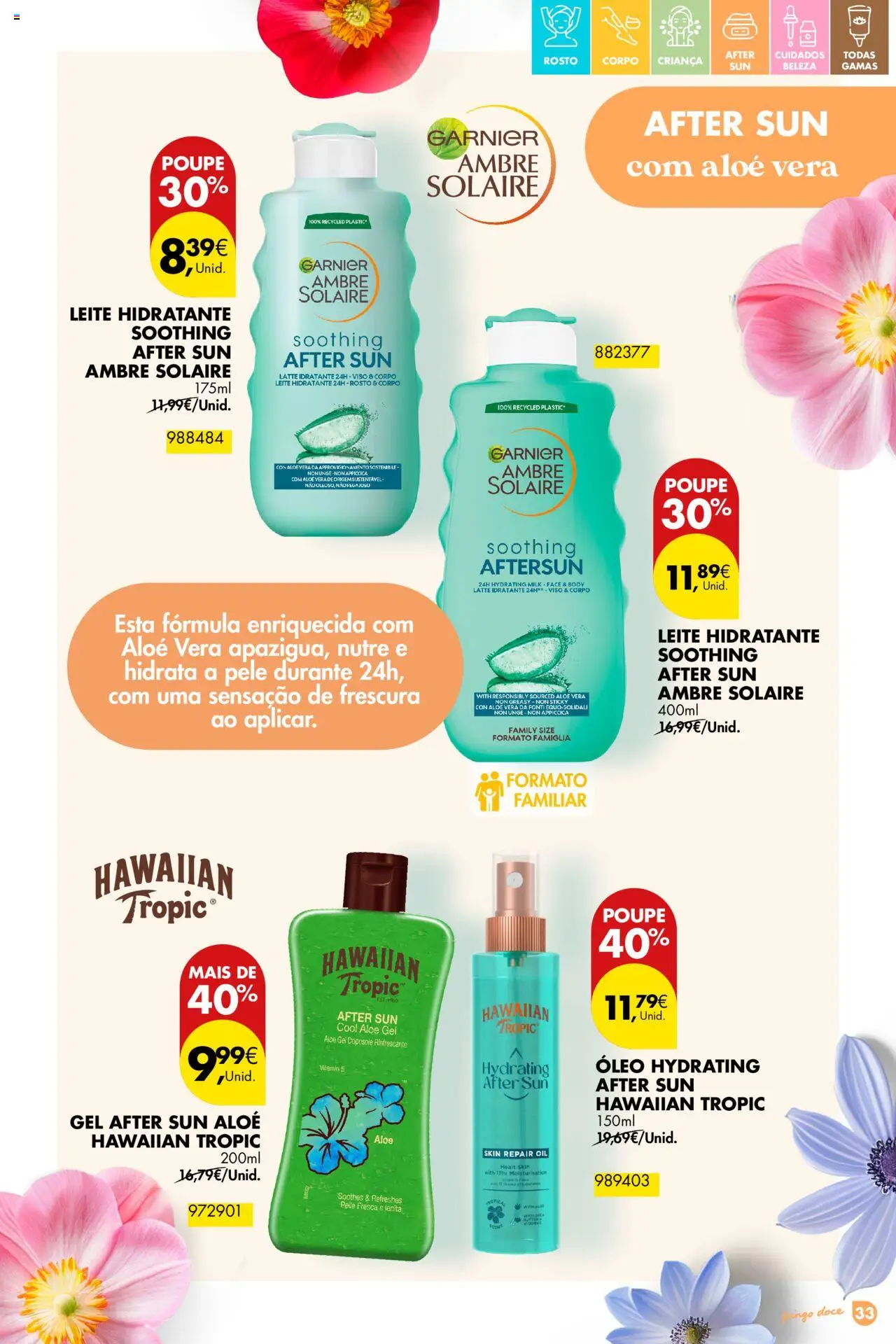 Pingo Doce - Folheto Solares │ válido de 01.04.2025 | Página: 33 | Produtos: Leite, Óleo