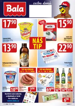 Náhled letáku BALA velký leták Holba + od 07.01.2026