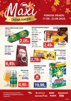 Katalog NTL - Pregled kataloga iz trgovine NTL, vrijedi od 17.09.2025
