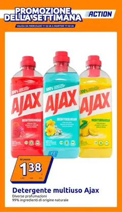 Anteprima del volantino Volantino Action valido a partire dal 11.02.2026