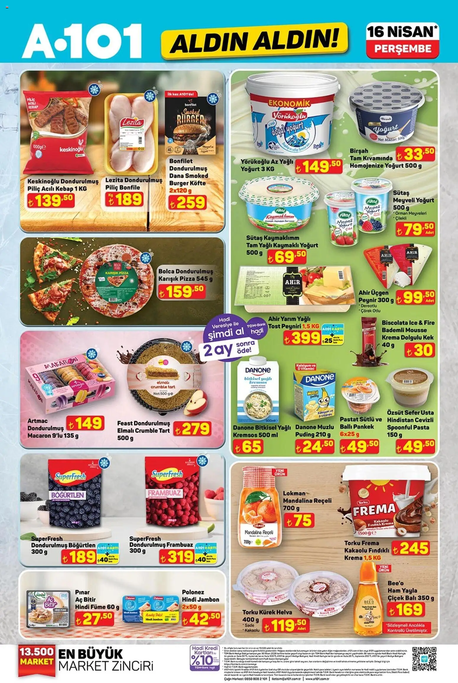 A101 - Katalog Aldın Aldın - 16.04.2026 tarihinden itibaren geçerlidir | Sayfa: 2