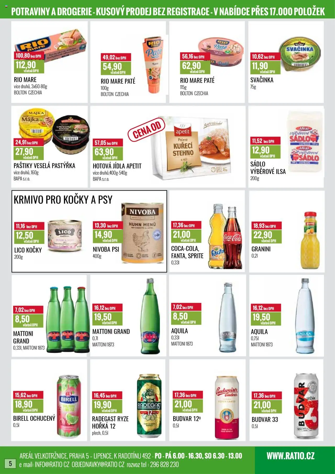 Ratio leták od 01.06.2025 | Strana: 6 | Produkty: Fanta, Sprite, Potraviny, Drogerie