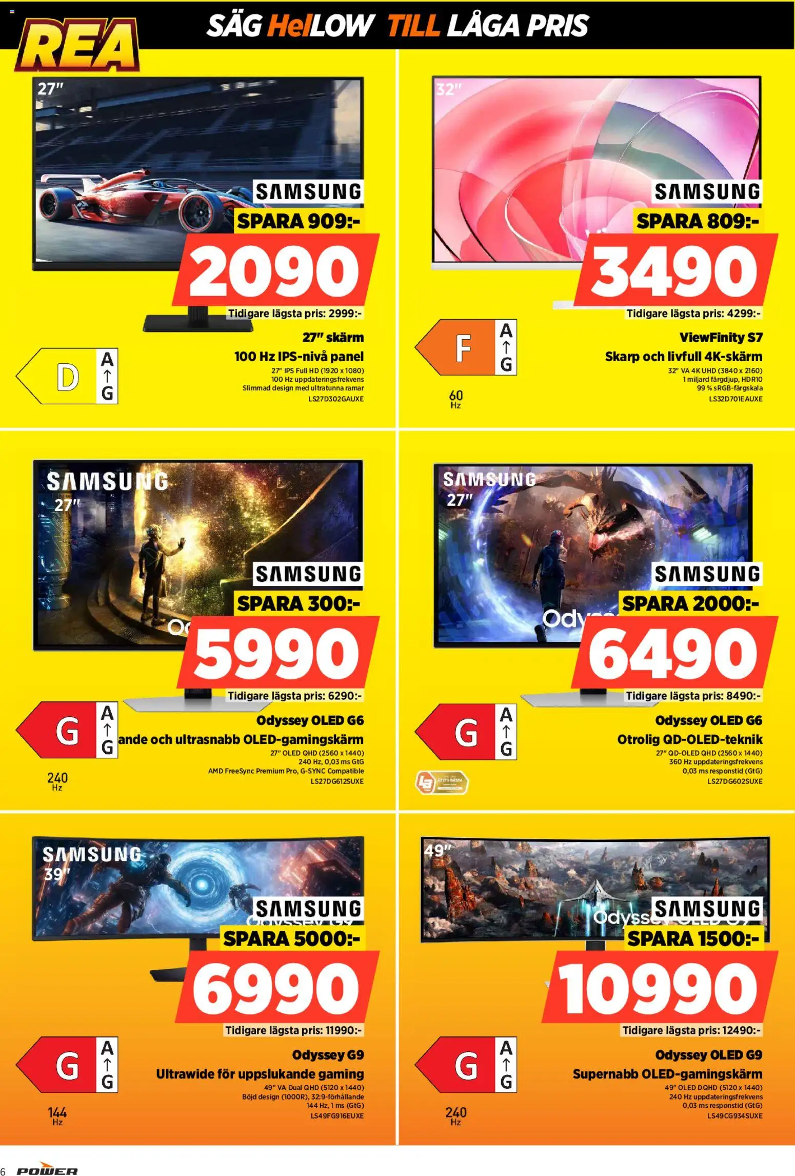 Power reklamblad aktuell från 05.01.2026 | Sida: 6 | Produkter: Såg